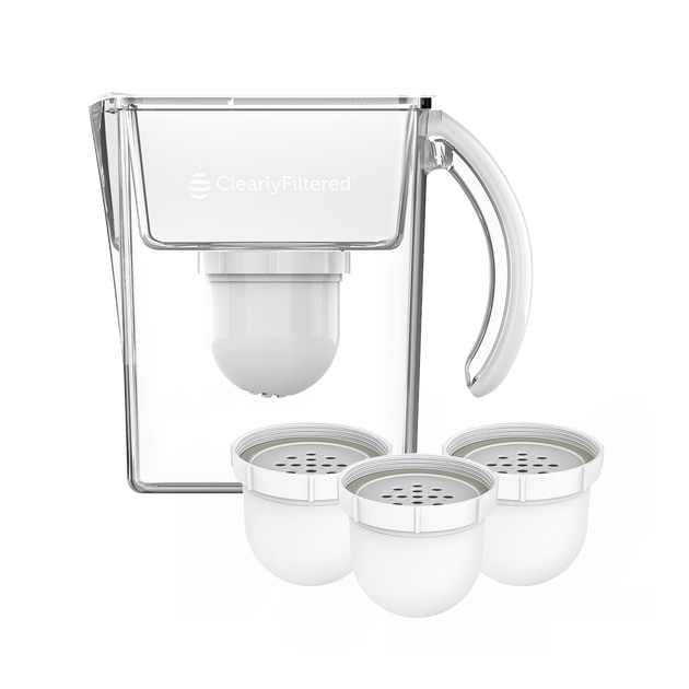 Filtered Water Pitcher + Filter 3-Pack