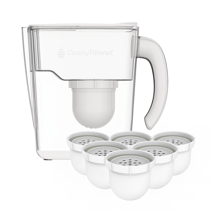 Filtered Water Pitcher + Filter 6-Pack